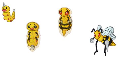 Slow evolution: Beedrill by nyachan93 on DeviantArt