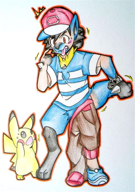 Ash's Lucario TF by FezMangaka on DeviantArt