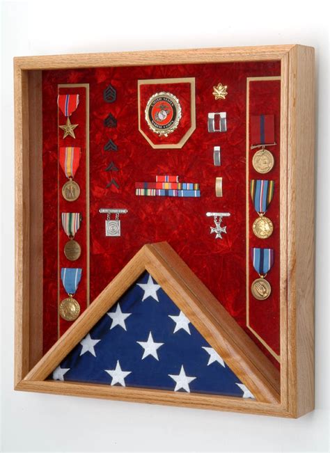 Military Flag & Medal Shadow Boxes - www.militaryawardscases.com