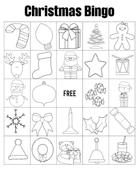 8 Best Images of Black And White Holiday Christmas Cards Printables ...