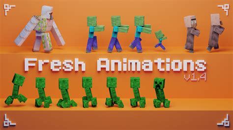 Minecraft animations resource pack - marksno