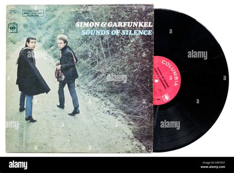 Simon and Garfunkel Sounds of Silence album Stock Photo - Alamy