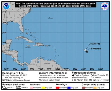 Tropical Storm Lee Florida Tropical Weather Forecast and Hurricane Outlook