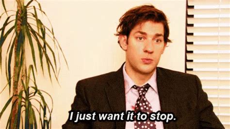 Stop GIF - TheOffice JohnKrasinski JimHalpert - Discover & Share GIFs