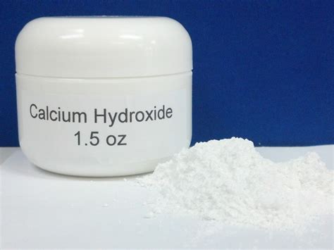 calcium hydroxide – Liberal Dictionary