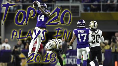 Top 20 Plays 2018 | Minnesota Vikings Highlights - YouTube