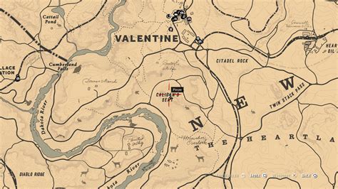 Red Dead Redemption 2 Jack Hall Gang Map Locations and Treasure Hunt ...