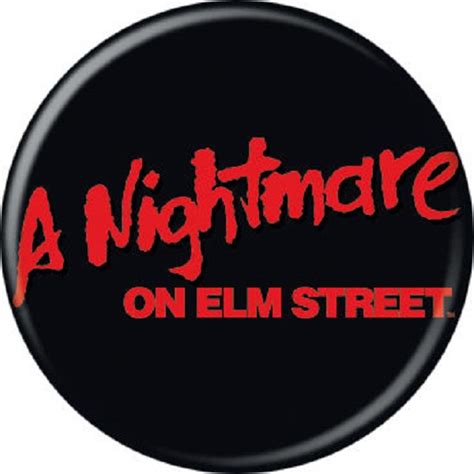 A Nightmare On Elm Street (1984) "Logo" Button - IndieMerchstore