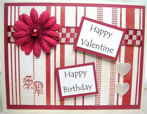 Items similar to Valentine Birthday card, Happy Valentine Birthday, Valentines Day, Happy ...