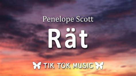 Penelope Scott - Rat (Lyrics) "Oh, you're so traumatized it makes me ...