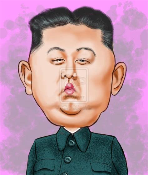 Kim Jong Un by adavis57 on deviantART | Caricature, Funny caricatures, Caricature artist