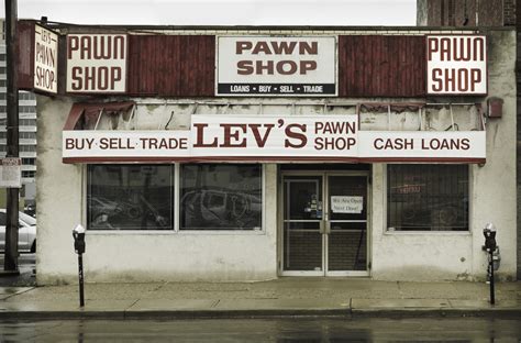 Photography : "Lev's Pawn Shop, 2014" (Original art by Scott Brill ...