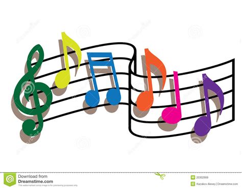 Colorful Music Notes Wallpaper | Free download on ClipArtMag