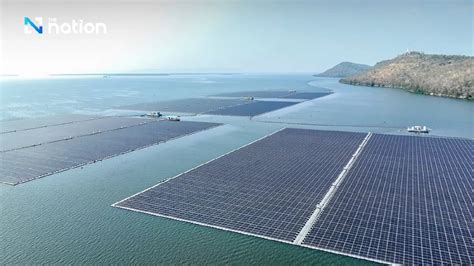 Solar inclusive EGAT power project activated at Ubonrat Dam in Khon Kaen province, now supplying ...