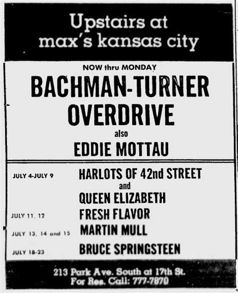 Bachman-Turner Overdrive | rocktourdatabase.com