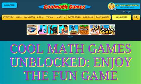 CoolMathGames Unblocked: Enjoy The Fun Game