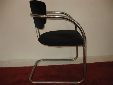 Modern Chrome Base Chair | -Sleek rounded arms and cantileve… | Flickr