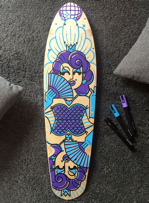 Pin on My Skateboard Art