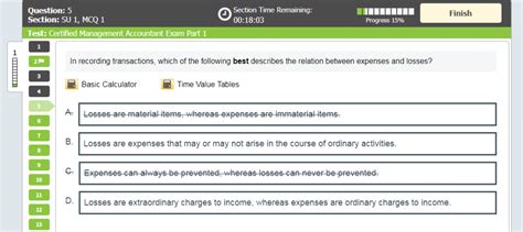 Getting Comfortable with the 2019 CMA Exam Interface - Gleim Exam Prep