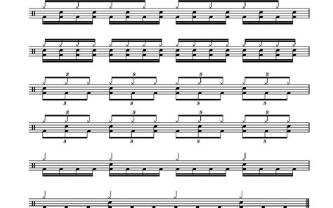 Metal Drum Beats Sheet Music at Tim Ware blog