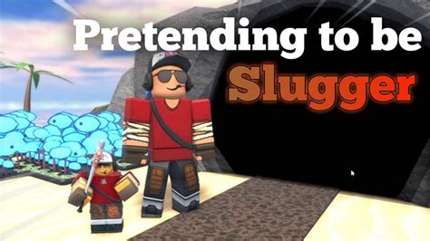 Pretending to be slugger gladiator in TDS | Roblox - YouTube