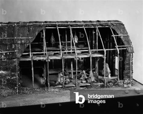 Iroquois Longhouse Interior