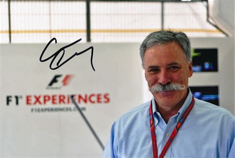 Chase Carey Signed 8X12 inches Formula 1 Photo – Formula World Shop Inc.