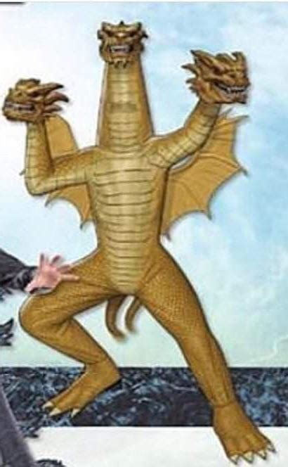 King Ghidorah, Master of Costumes : r/Bossfight