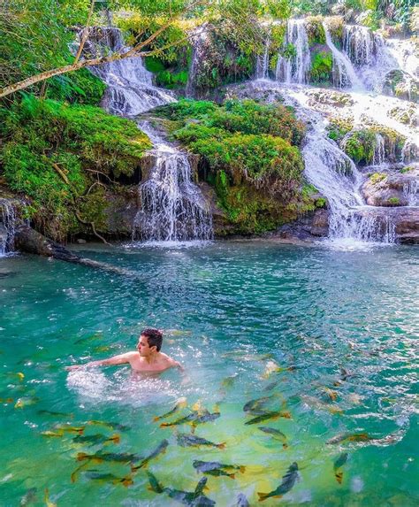 Os Lugares Incríveis do Brasil on Instagram: “Cachoeira do Rio do Peixe, Bonito - Mato Grosso do ...