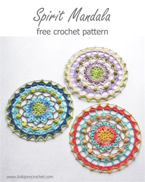 Spirit Mandala: free crochet pattern | LillaBjörn's Crochet World