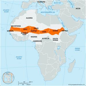 Sahel | Location, Facts, Map, & Desertification | Britannica