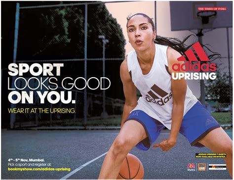 Adidas Uprising Sport Looks Good On You Wearit Ad - Advert Gallery