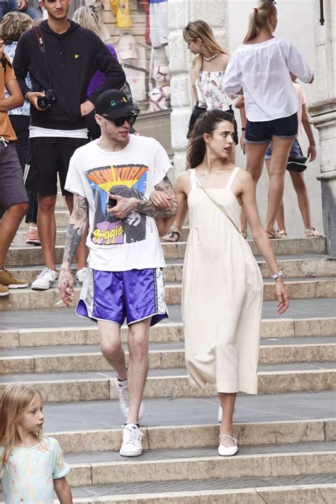 Margaret Qualley and Pete Davidson - Out in Venice-12 | GotCeleb