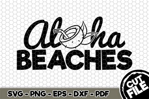 Aloha Beaches SVG Cut File n223 By SvgArtsy | TheHungryJPEG