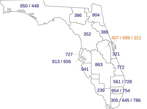 Area codes 407 and 689 - Wikipedia