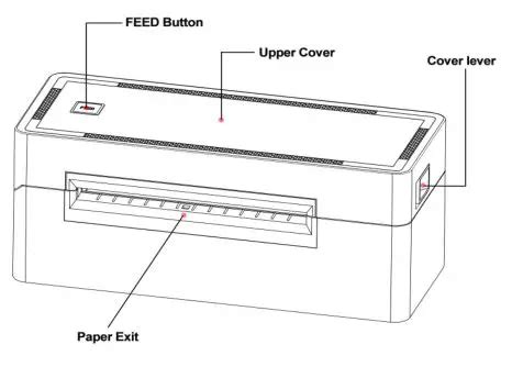 MINJCODE JK-402A Thermal Label Printer Installation Guide