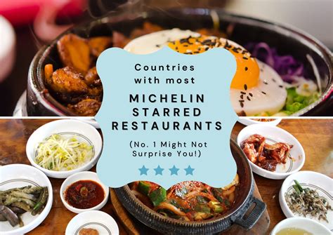 Top Countries With The Most Michelin Star Restaurants