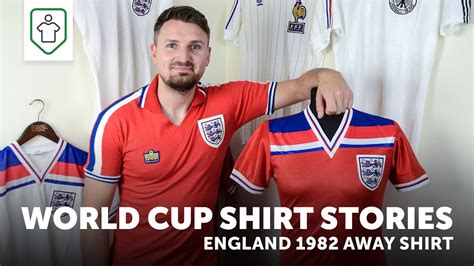 World Cup Shirt Stories: England 1982 Away - YouTube