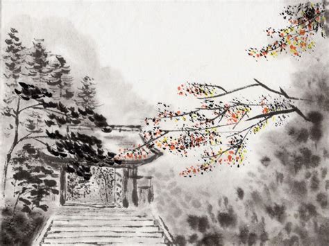 No info found. | Paysage chinois, Comment peindre, Fleur japonaise