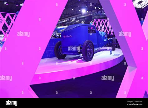 2024 Retromobile show - PARIS Porte de Versailles - RENAULT exhibition Stock Photo - Alamy