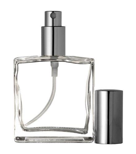 Amazon.com: Riverrun Large Perfume Cologne Atomizer Empty Refillable Glass Bottle Fine Mist ...