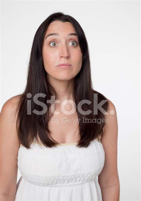 Woman With Surprised Reaction Stock Photo | Royalty-Free | FreeImages