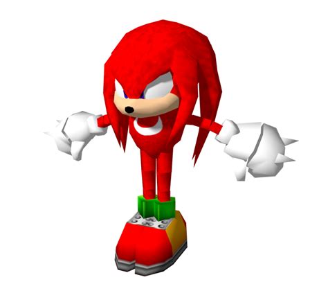 Dreamcast - Sonic Adventure - Knuckles the Echidna - The Models Resource