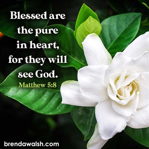 Pure in Heart - Brenda Walsh Scripture Images