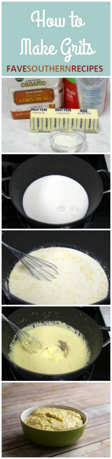 How to Make Grits | FaveSouthernRecipes.com