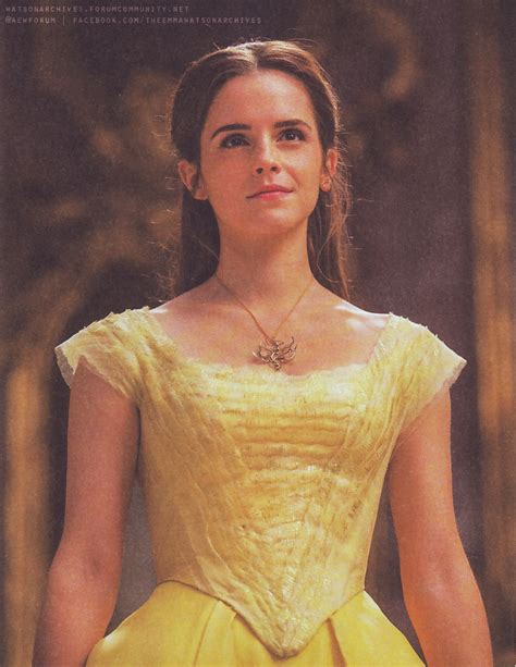 New pic of Emma Watson in 'Beauty and the Beast' - Emma Watson Photo (40255491) - Fanpop