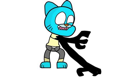 Como Desenhar Gumball Pibby Corrupted FNF - YouTube