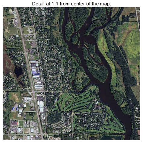 Aerial Photography Map of St Cloud, MN Minnesota