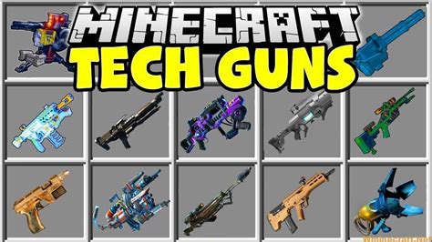 Techguns Mod 1.12.2 - New battlefield experience with Techguns mod ...