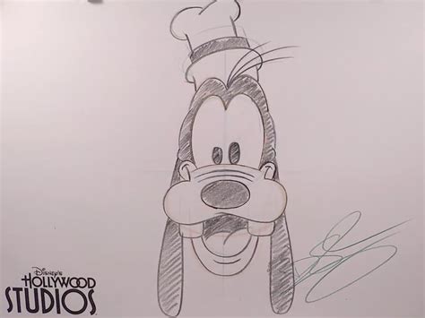 [B! ディズニー] Learn to Draw Mickey’s Pal, Goofy at Disney's Hollywood Studios